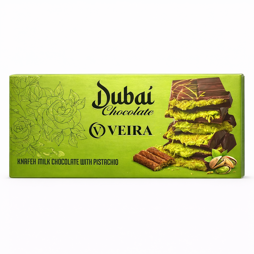 Veira Dubai Chocolate Display 100g