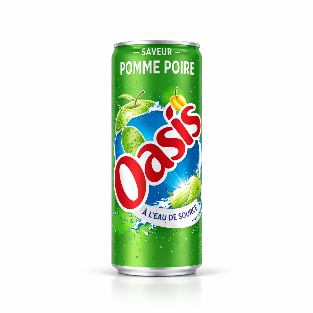 Oasis pomme poire 33cl