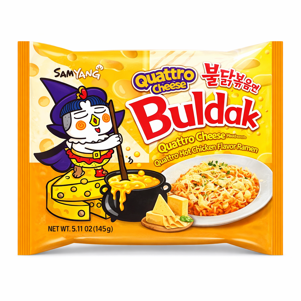 Samyang Buldak Quattro Cheese 145g