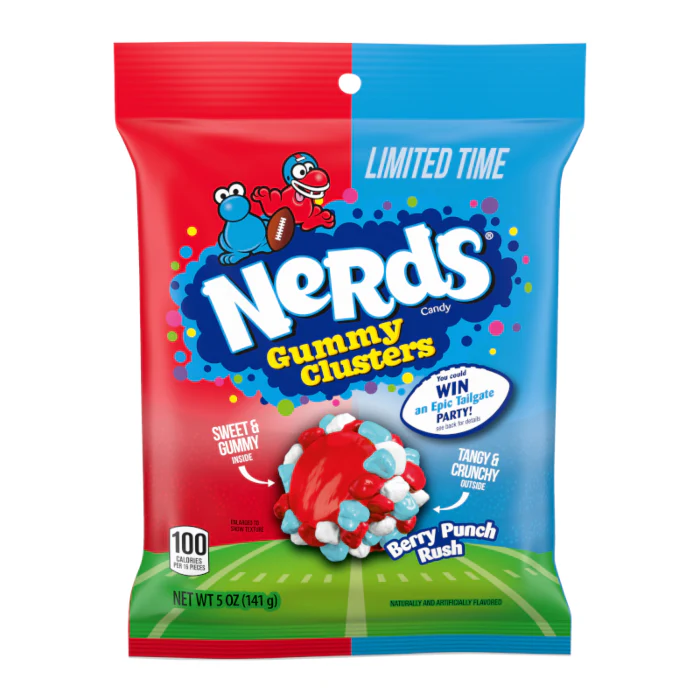 NERDS Gummy Clusters Berry Punch 141g