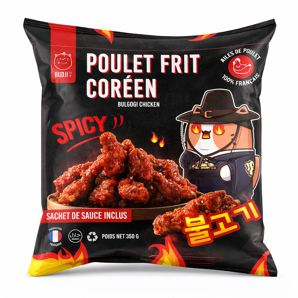 Poulet frit coréen sauce bulgogi 300g