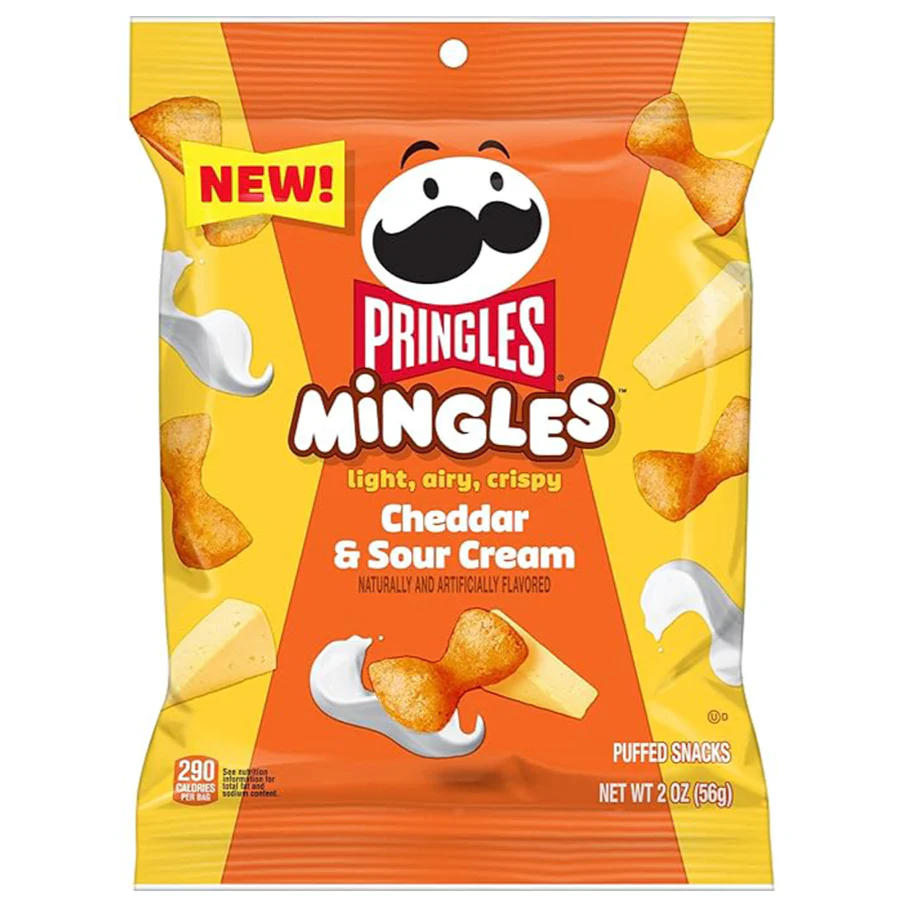 Pringles Mingles Cheddar Sour Cream 56g