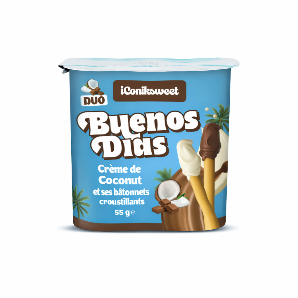 Buenos Dias – Crème Coco & Bâtonnets Croustillants 55g
